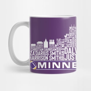 Minnesota Football Team 23 Player Roster, Minneapolis City Skyline Mug